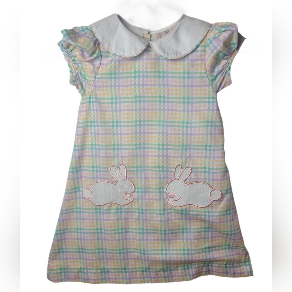 Pink A-line Casual Dress with Peter Pan Collar
